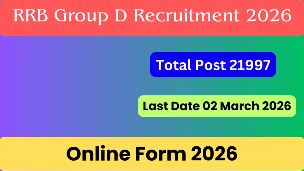 RRB Group D Recruitment 2026